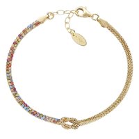 Bracciale Amen Donna Amore in Argento Zircone BRNOAMGMZ16 - BRNOAMGMZ16